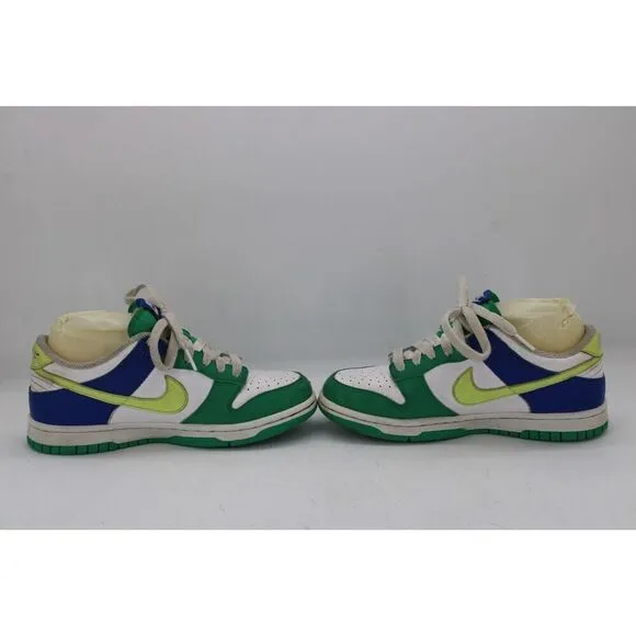Nike Dunk Low GS Stadium Green Game Royal FN6973-100 Green Blue White YOUTH 4Y