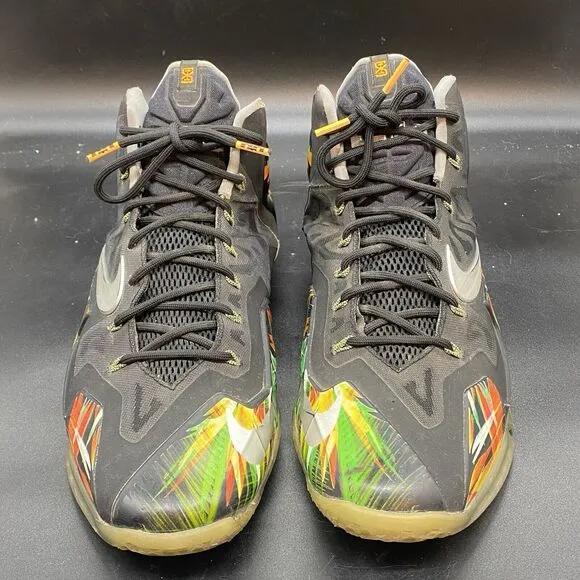 Nike LeBron 11 XI Everglades Basketball Mens Size 11 616175-006 GUC