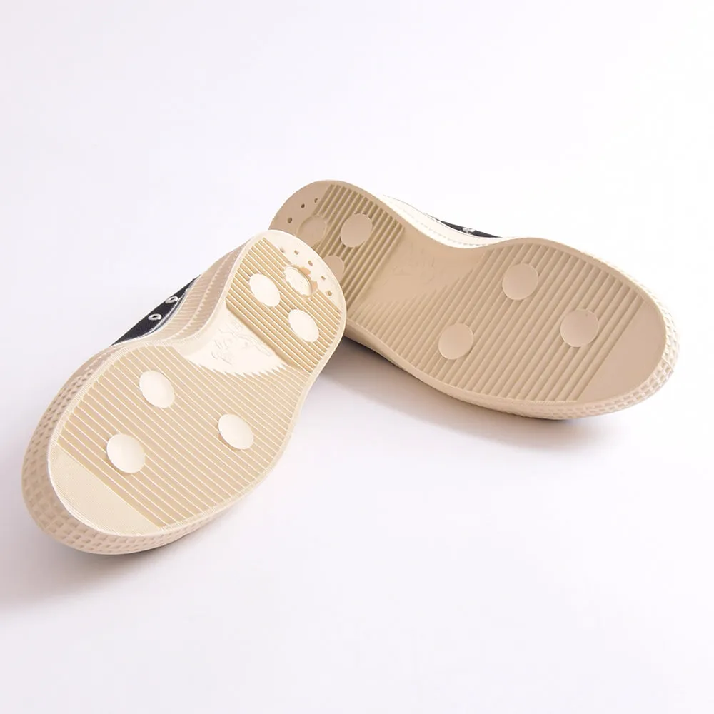 Novesta Star Master Black Contrast Stitching Ecru Shoes