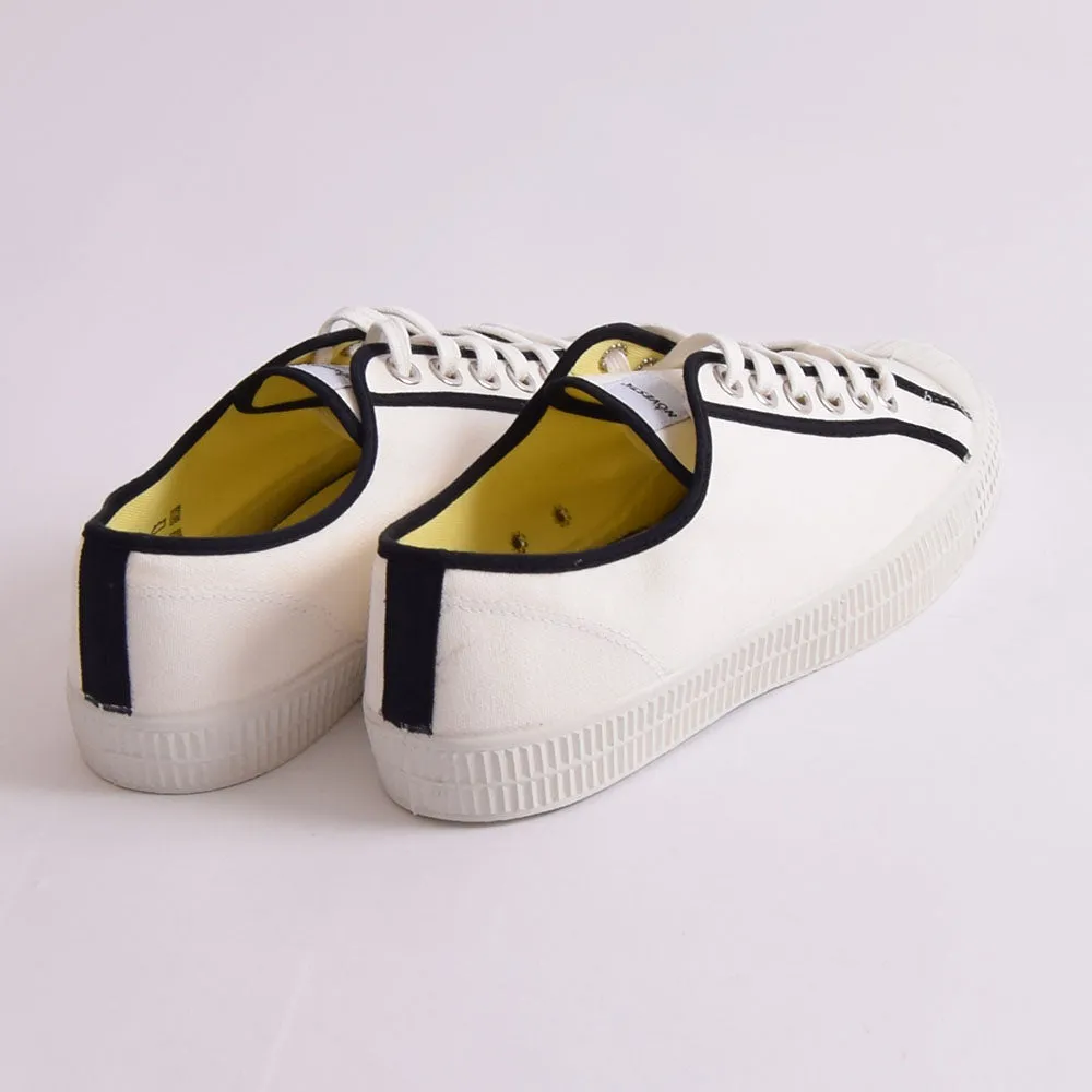 Novesta Star Master White Contrast Piping White Shoes