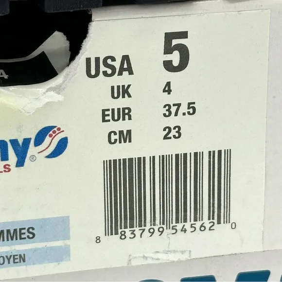 NWT Saucony Jazz Vintage Classic Sneakers Navy Blue White Silver Original Shoes