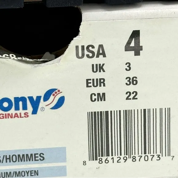 NWT Saucony Jazz Vintage Classic Sneakers Navy Blue White Silver Original Shoes