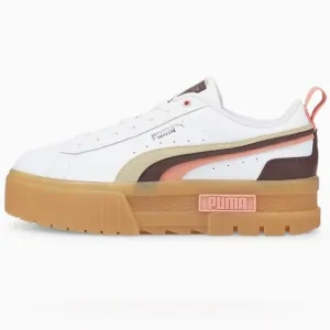 🍦Puma Mayze Triplex Women's Sneakers in White Chocolate Brown, Size 9