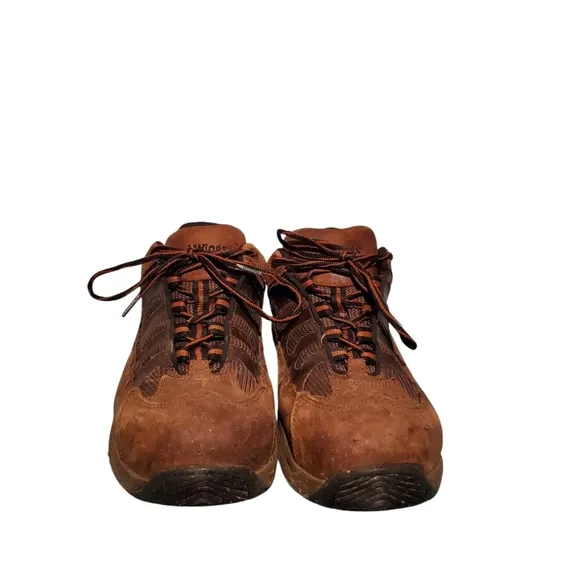 Red Wing Shoes Brown Leather Lace-Up Steel-Toe Work Boots Men's Size 13D