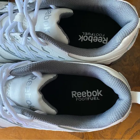Reebok Leather Sublite Oil Slip Resistant Men's Work Sneakers