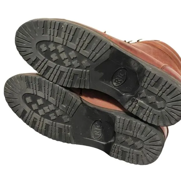 RJ Colt Brown Leather Mens Nomad Chukka Ankle Boots‎ Size 8