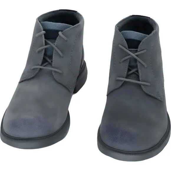 Rockport Men's Steel Grey Suede Chukka Boots Size 8 M US 41 EU