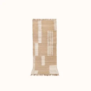 Rosa Runner | 2.5'x 7' | Tan   Natural