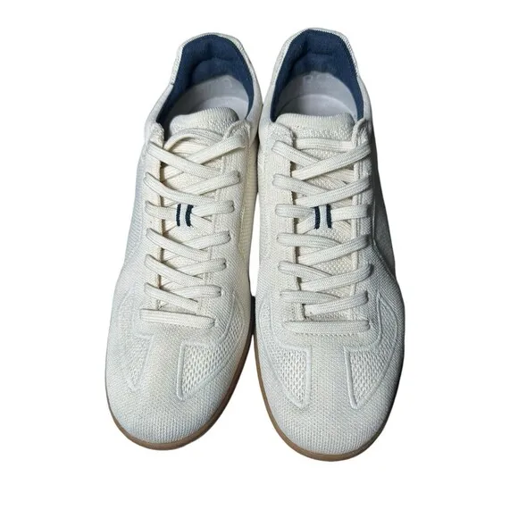 Rothy’s Size 9 The RS01 Sneaker in Bone White Men’s Lace Up‎ Sneakers #S143-15