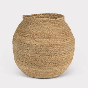 Round Storage Basket - Jute