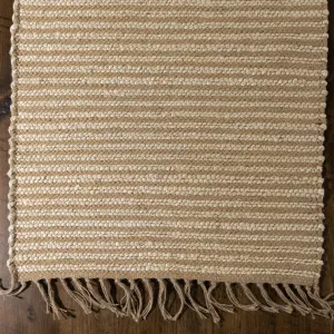 Rug Natural Jute Cotton