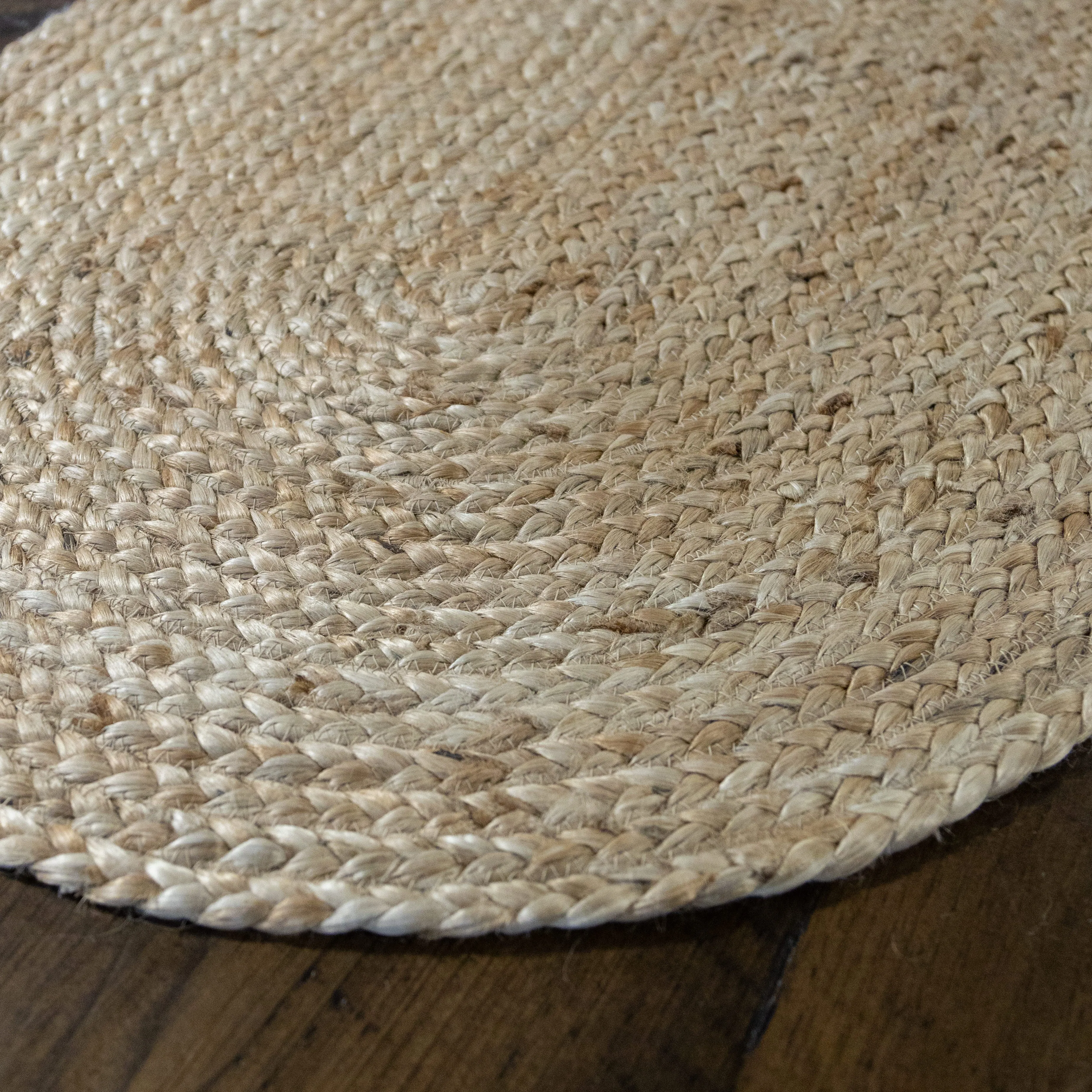 Rug Oval Natural Jute