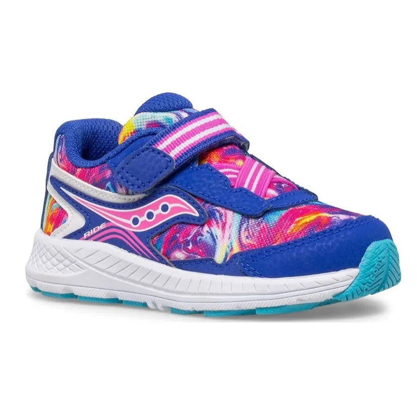 SACUONY - Ride 10 Jr. Sneaker - Blue Swirl