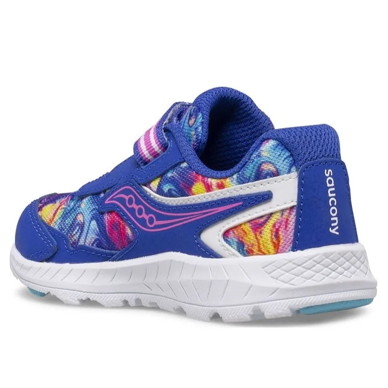 SACUONY - Ride 10 Jr. Sneaker - Blue Swirl