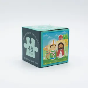 Saint Martin of Tours and Jesus Mini Puzzle