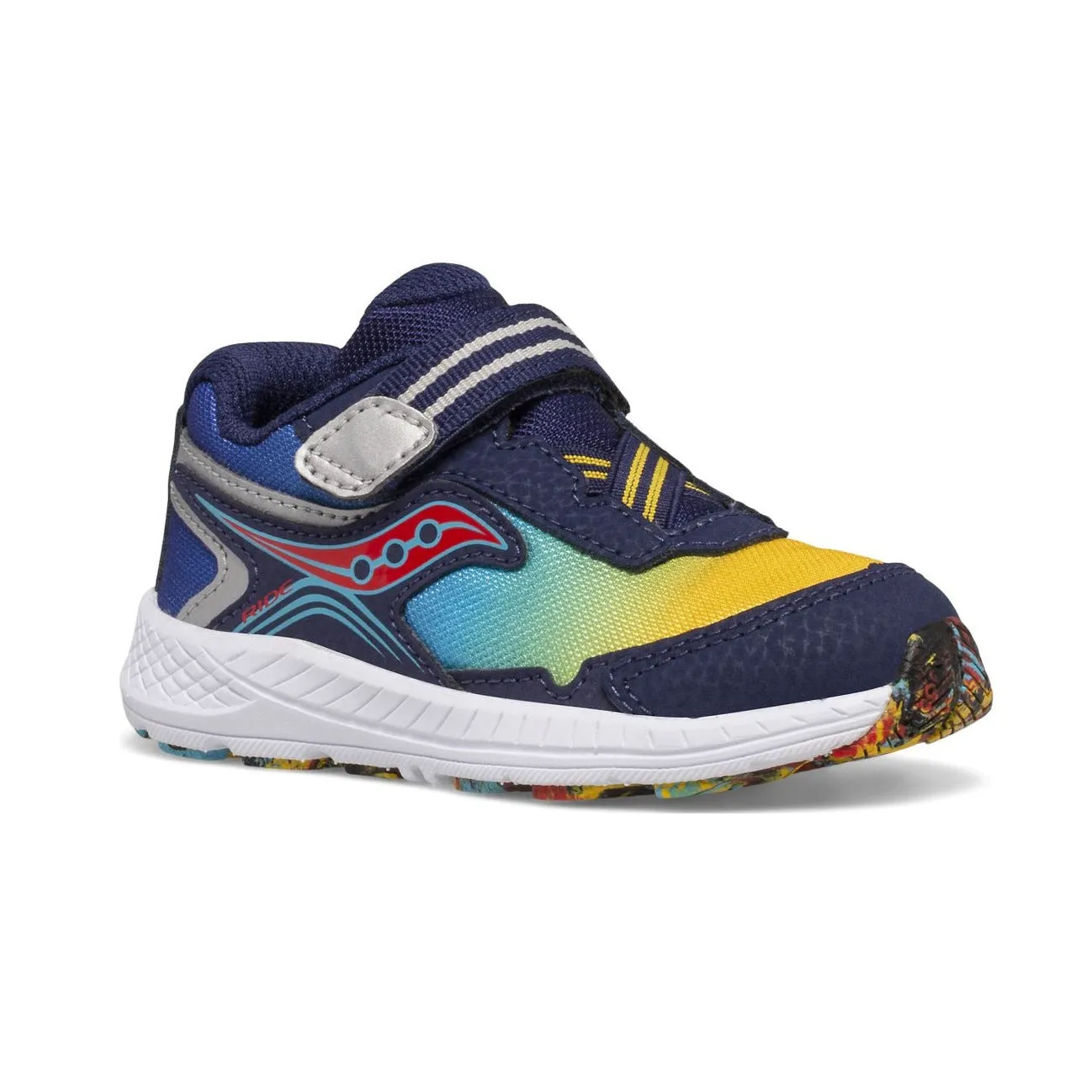 Saucony Ride 10 Sneaker - Blue/Yellow