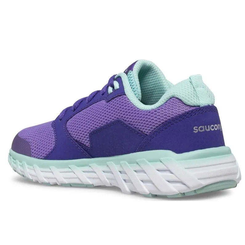 SAUCONY - Wind 2.0 Lace Sneaker - Purple