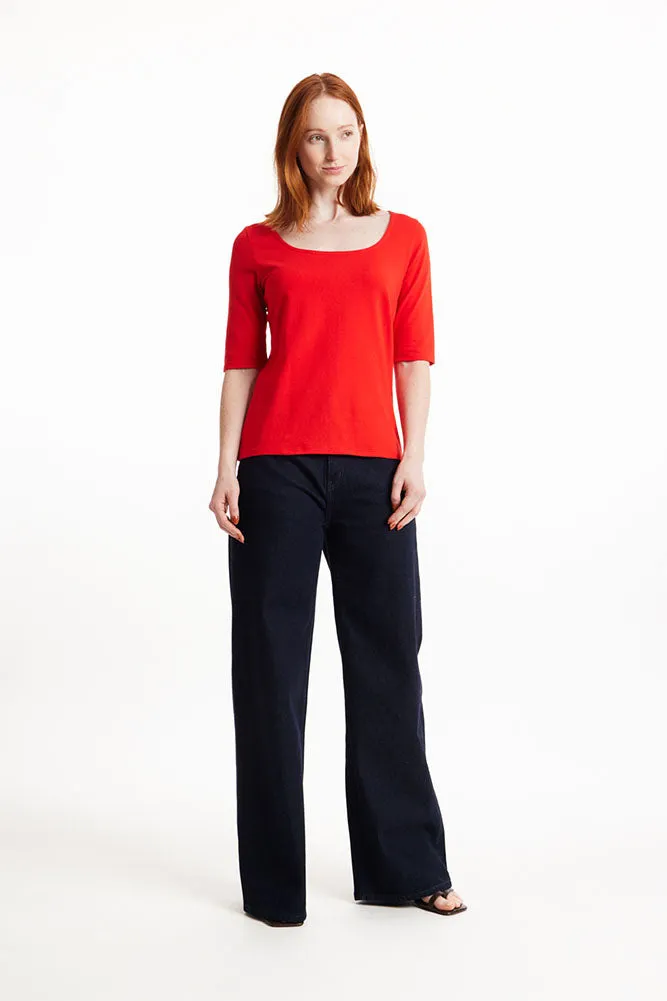 Scoop Neck Top