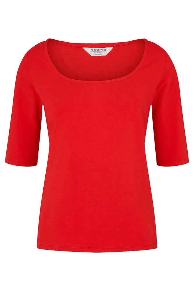 Scoop Neck Top