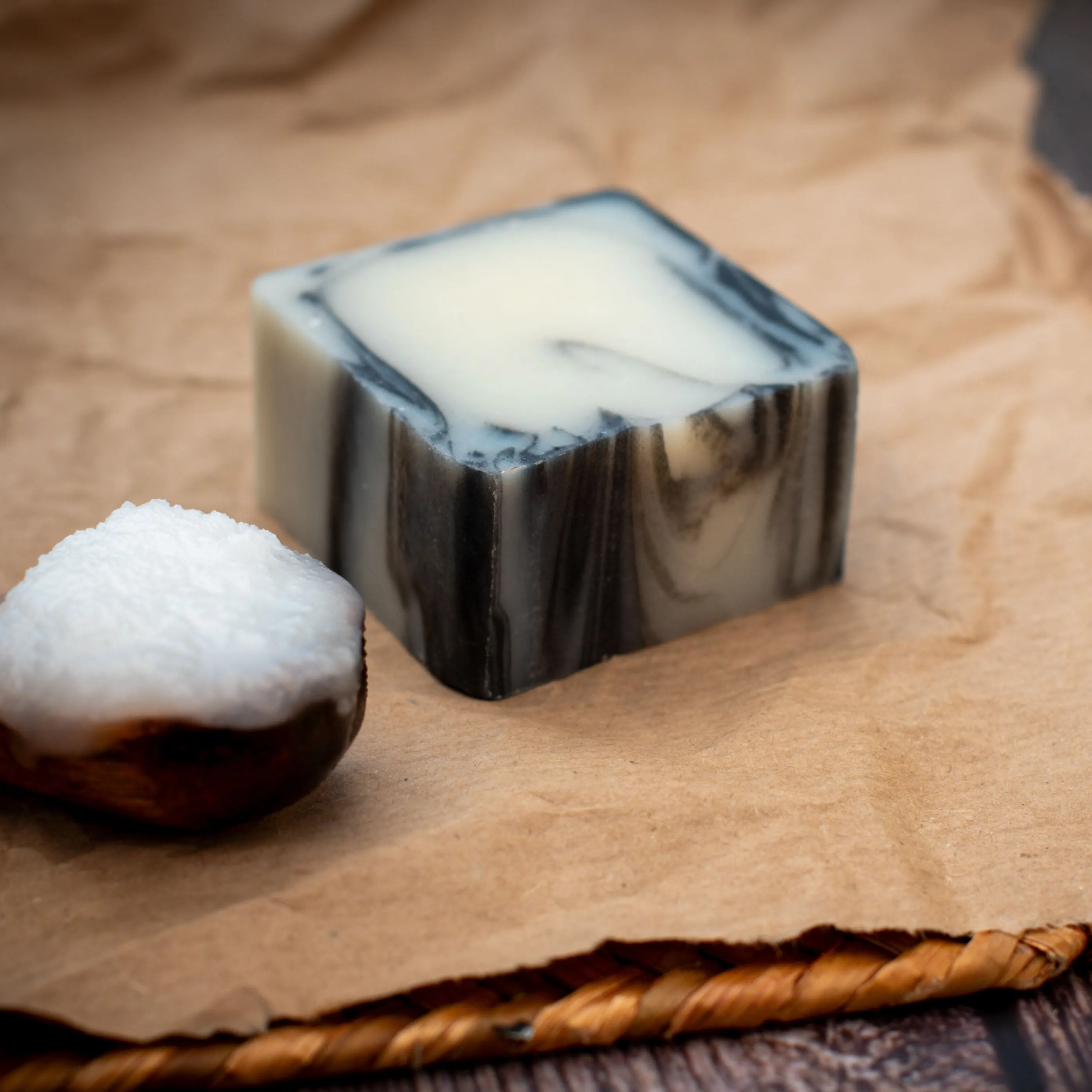 Seife Sheabutter & Aktivkohle Detox