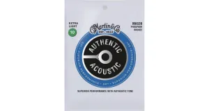 SET DE CUERDAS PARA GUITARRA ACUSTICA MARTIN CALIBRE 92/8 10-47 E.L