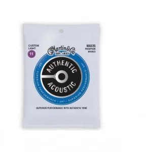 SET DE CUERDAS PARA GUITARRA ACUSTICA MARTIN CALIBRE 92/8 11-52 C.L