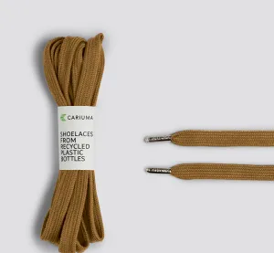 Shoe Lace Classic Camel with H Silver Tip