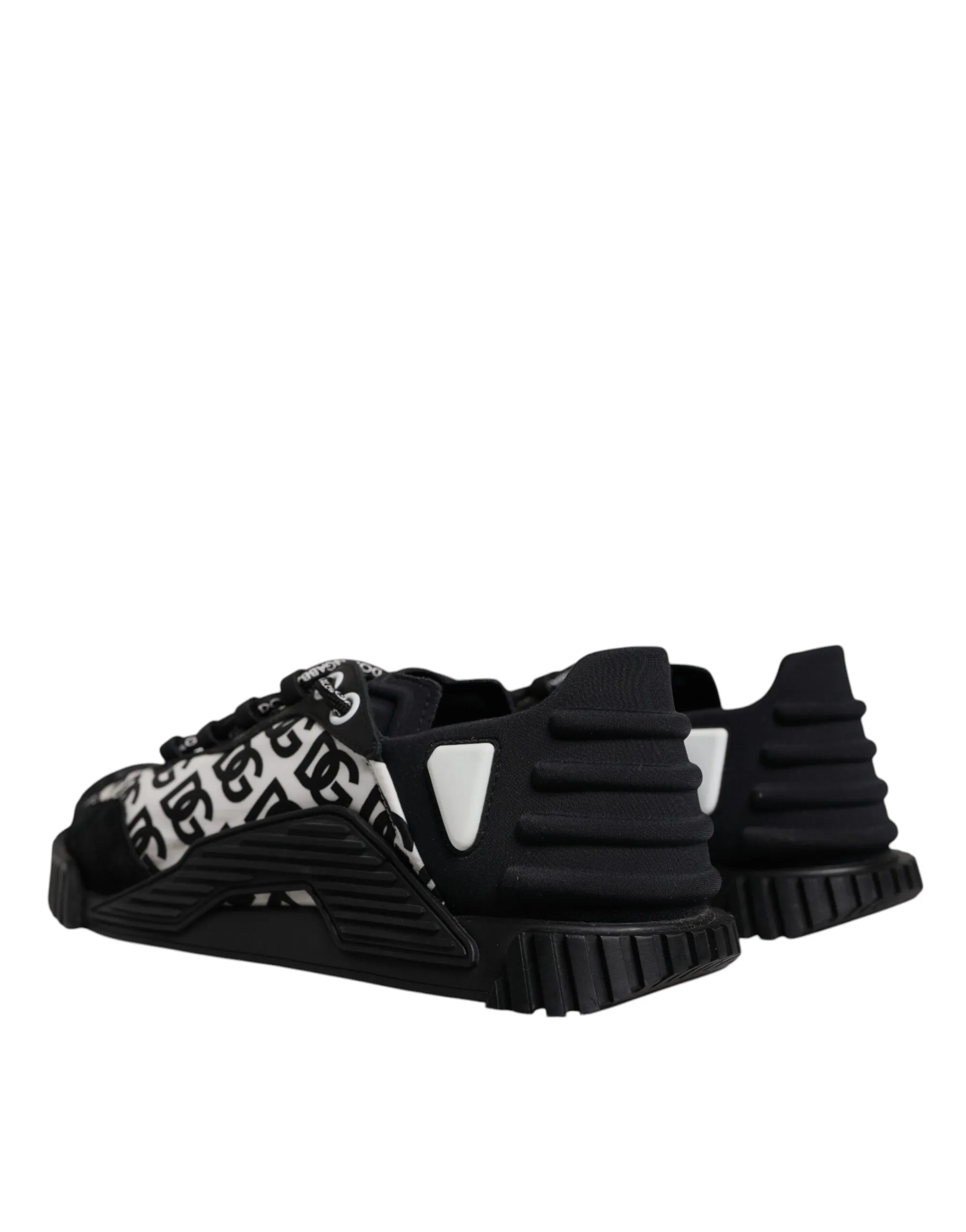 Shoes Black Logo Lace Up Low Top NS1 Sneakers