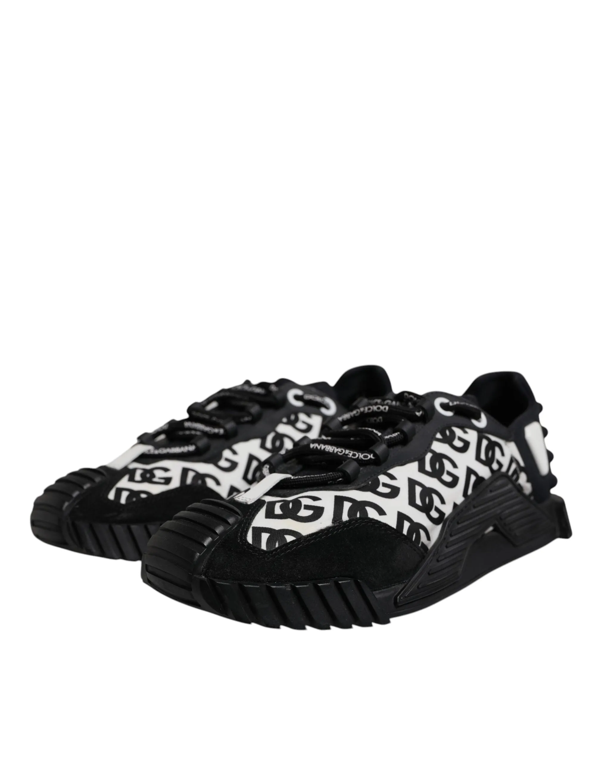 Shoes Black Logo Lace Up Low Top NS1 Sneakers