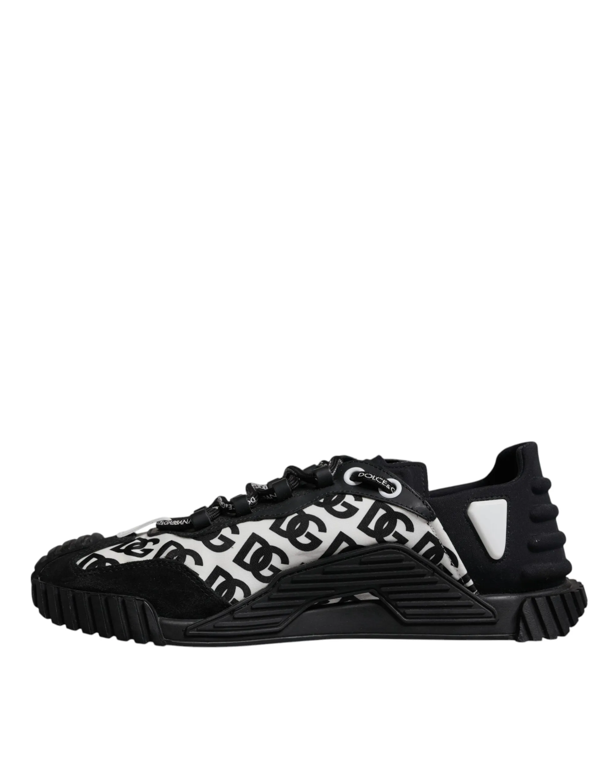 Shoes Black Logo Lace Up Low Top NS1 Sneakers