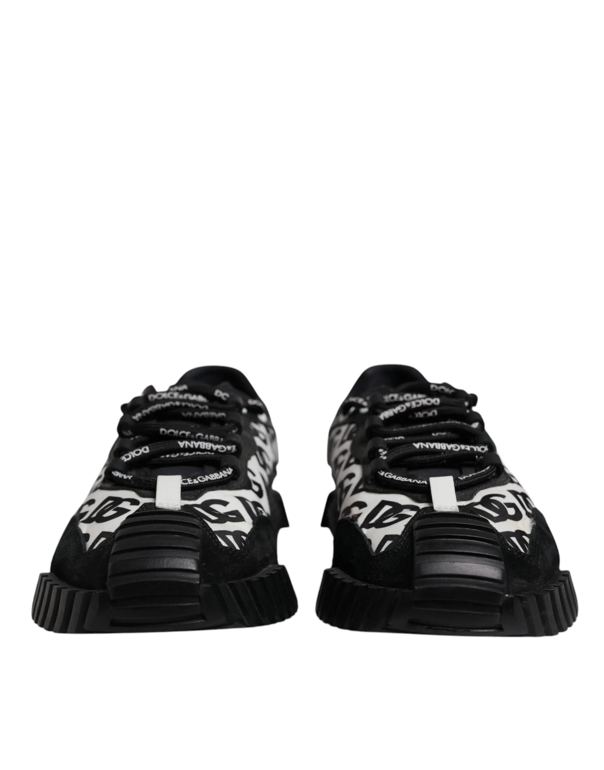Shoes Black Logo Lace Up Low Top NS1 Sneakers