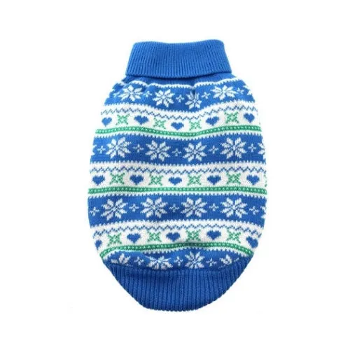 Snowflakes   Hearts Sweater