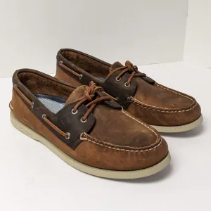 Sperry Authentic Original Two-Eye Boat Shoes, Brown, Men's 10 M