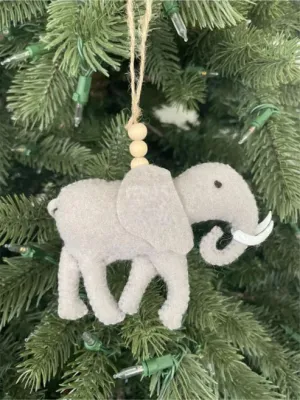 Timber Tinkers Elephant Ornament