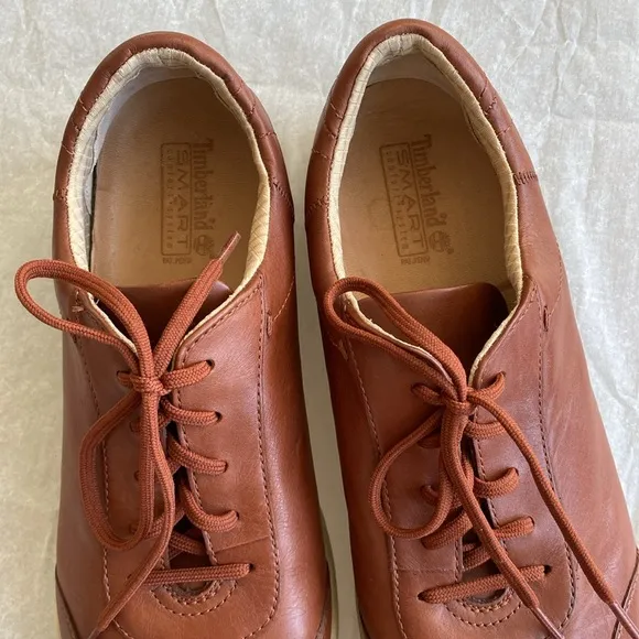 Timberland®️Smart Comfort System Leather Sneakers Size 9 NWOT