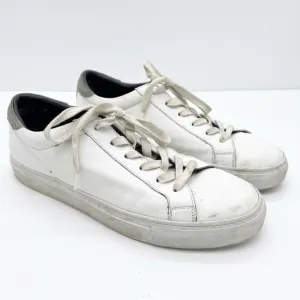 To Boot New York White Leather Sneakers