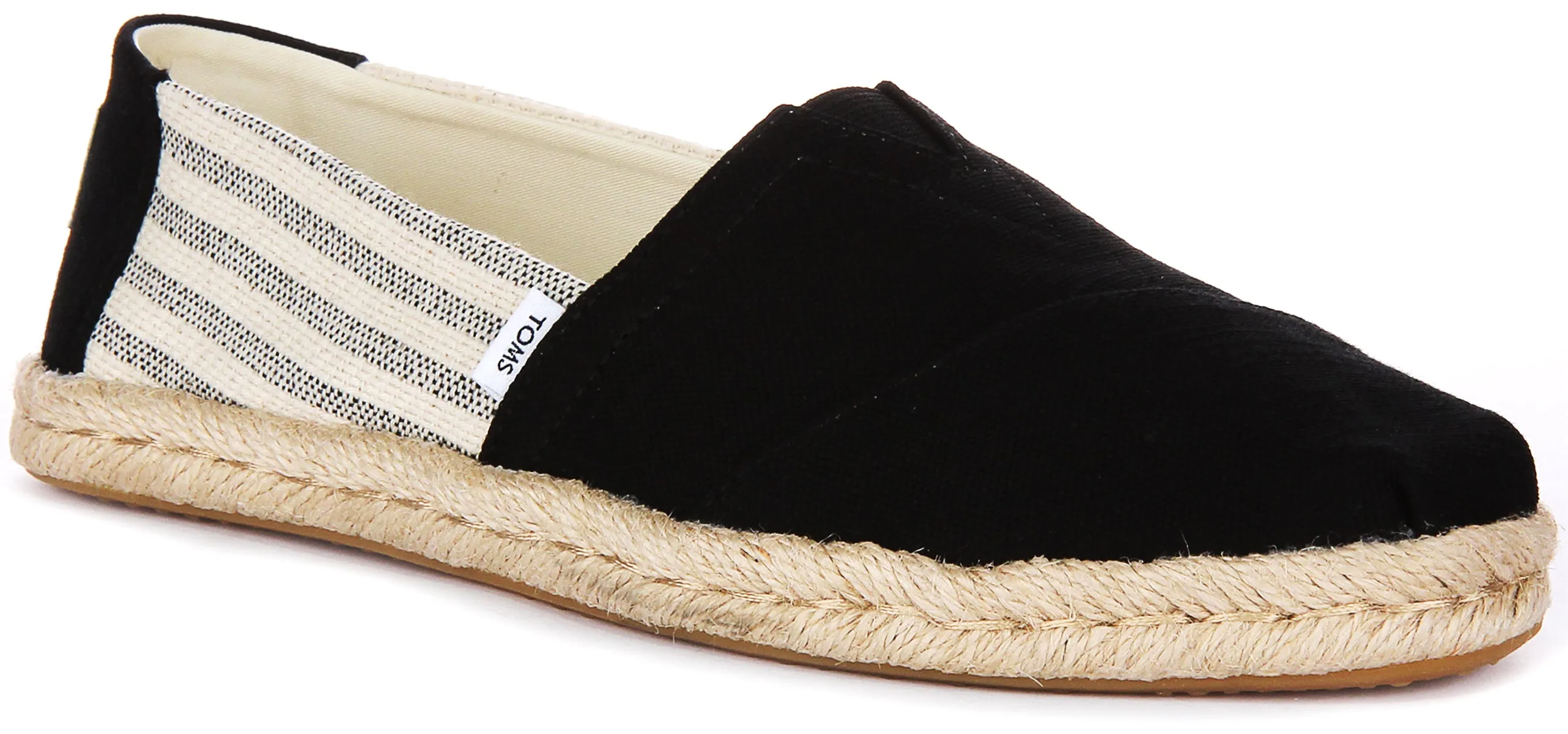 Toms Alpargata Rope In Black For Women