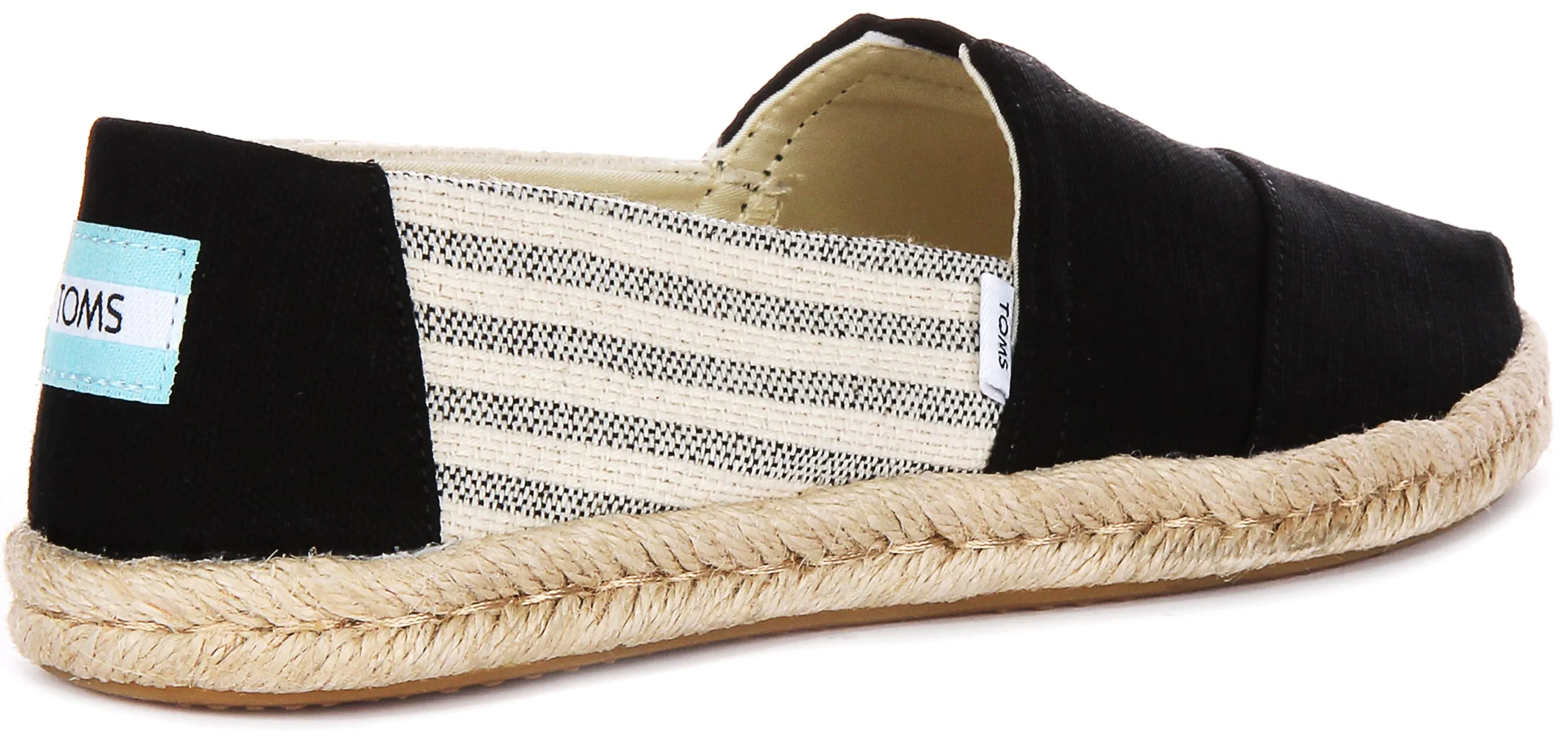 Toms Alpargata Rope In Black For Women