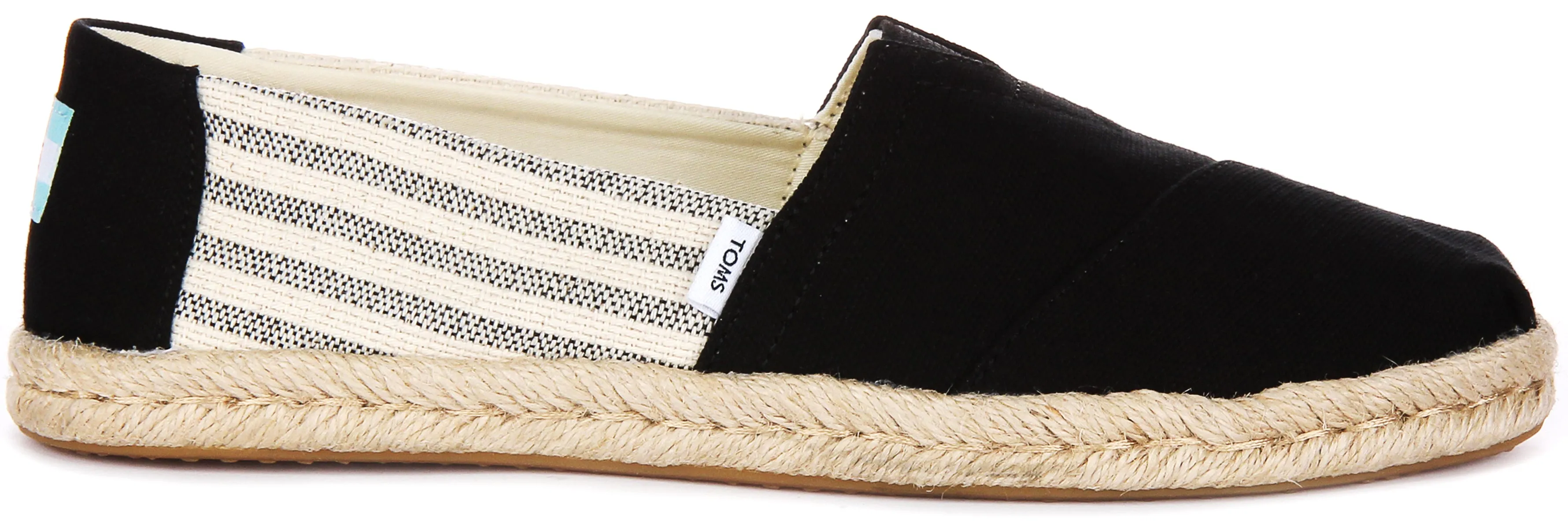 Toms Alpargata Rope In Black For Women