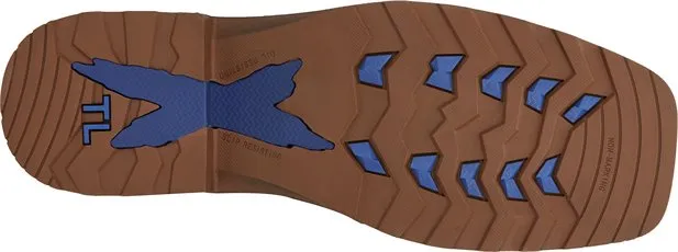 Tony Lama TW3403 Force Waterproof Composite Toe Men's Square Toe Pull on Boot