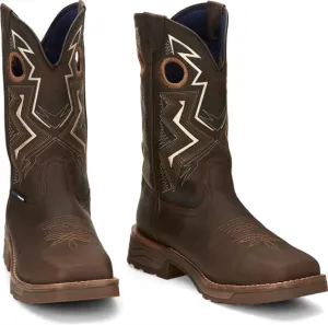 Tony Lama TW3403 Force Waterproof Composite Toe Men's Square Toe Pull on Boot