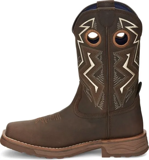 Tony Lama TW3403 Force Waterproof Composite Toe Men's Square Toe Pull on Boot
