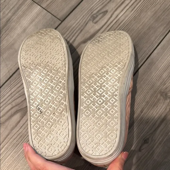 Tory Burch Pink Quilted Sneakers
