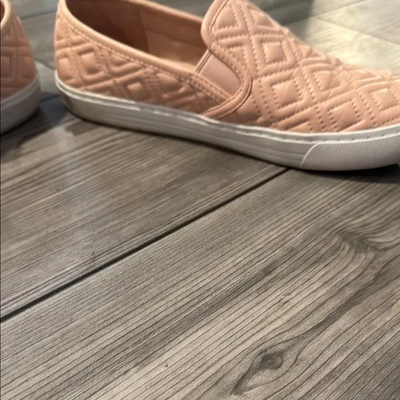 Tory Burch Pink Quilted Sneakers