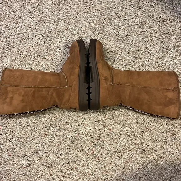 Ugg Chestnut Ultra Tall Women’s Braid Boots Size W 8