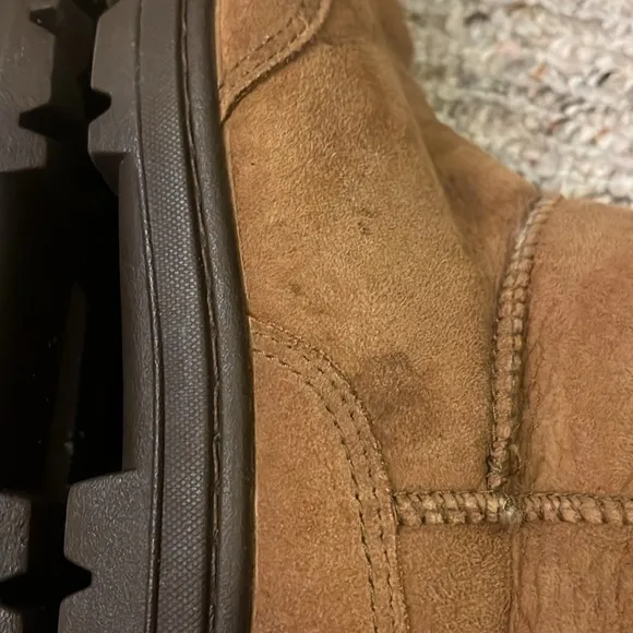 Ugg Chestnut Ultra Tall Women’s Braid Boots Size W 8
