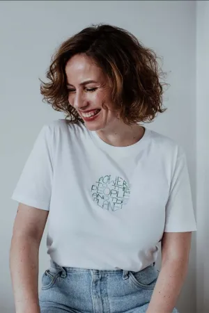 Unisex Organic Cotton Power To The People and Planet Tshirt