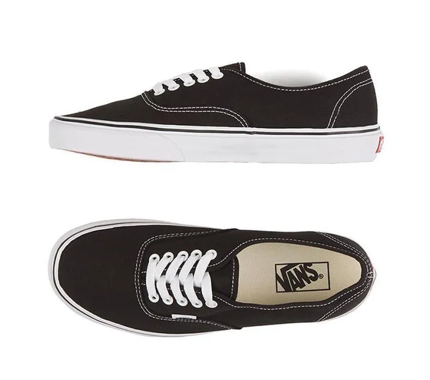 VANS AUTHENTIC BLACK WHITE