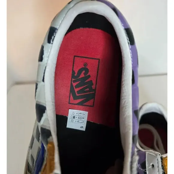 Vans Old Skool 36 DX Anaheim Factory Leather Checkerboard Shoes New Men’s 7.5
