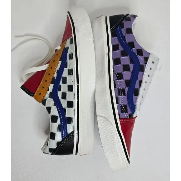 Vans Old Skool 36 DX Anaheim Factory Leather Checkerboard Shoes New Men’s 7.5